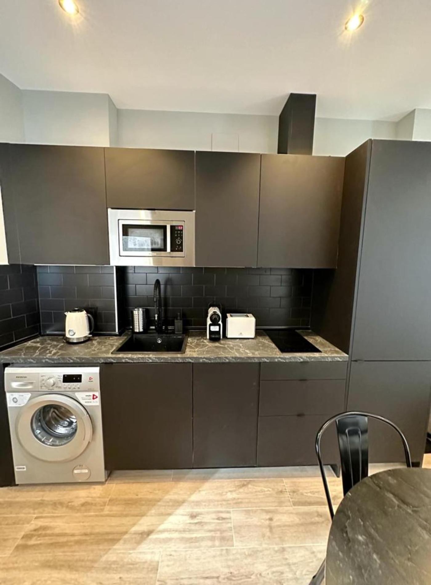 Central Apt De 2Hab Para 5Pax En Calle Silva E2 马德里 外观 照片
